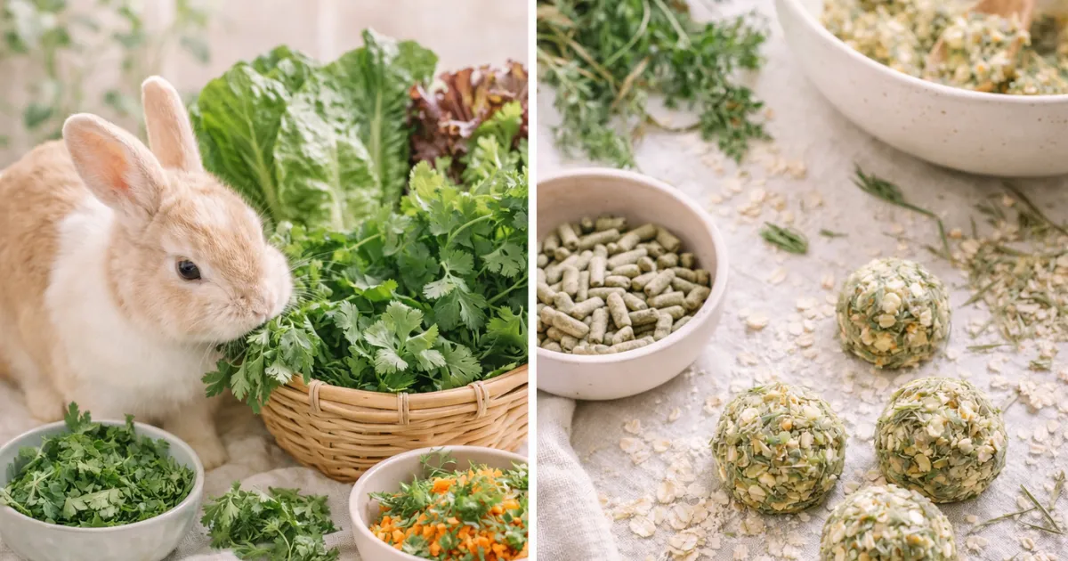 How to Make Homemade Rabbit Food for Pet Rabbits